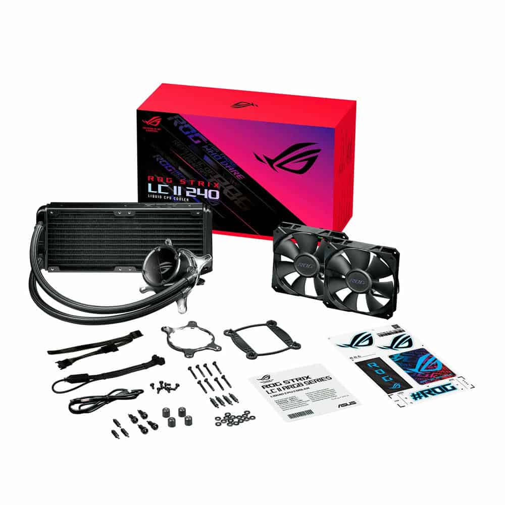 (image for) ASUS ROG STRIX LC II 240mm AIO Intel/AMD CPU Water Cooler